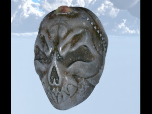 Helmet skull 3D 모델