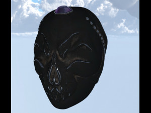 Helmet skull 3D 모델