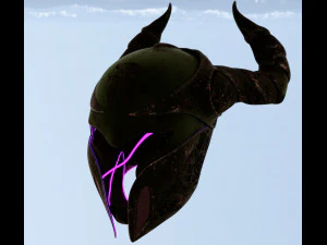 老中世纪头盔 3D 模型