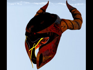 Medieval helmet old 3D मॉडल