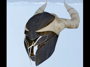 Medieval helmet old 3D Model