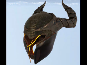 Medieval helmet old 3D Model