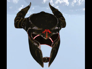 Medieval helmet old 3D Model