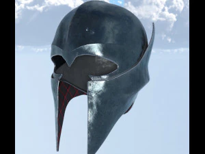 Cavaleiro do capacete de fantasia Modelo 3D