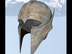 Fantasy Helmet knight Model 3D