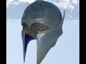 Fantasy Helmet knight Model 3D