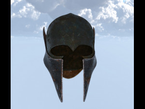 Fantasy Helmet knight Model 3D