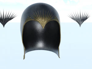 Props pack set helmet 3D Model