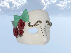 Masks carnival party unissex 3D Model