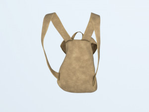 Beanie and bag 3D Model