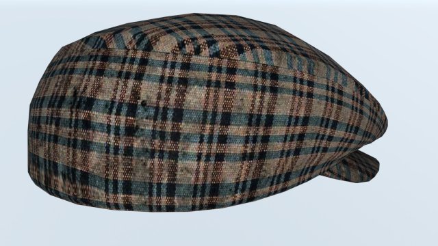 Cap Vintage 3D 模型 .c4d .max .obj .3ds .fbx .stl .blend 