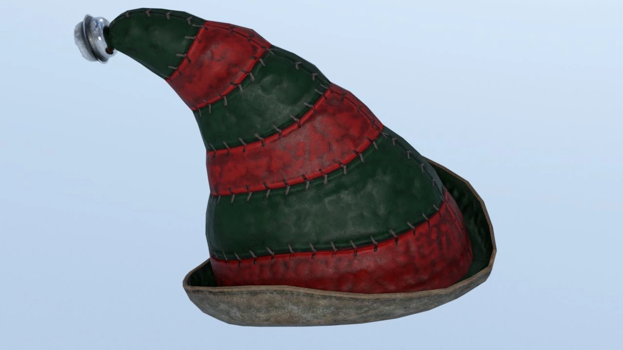 Hat jingle 3D Model .c4d .max .obj .3ds .fbx .stl .blend 