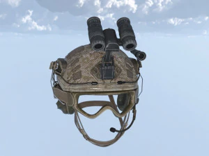 作战头盔 3D 模型
