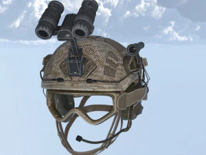 作战头盔 3D 模型