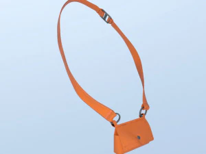 크로스백 3D 모델