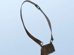 크로스백 3D 모델