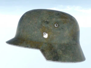 Soldier helmet horn spike 3D Model