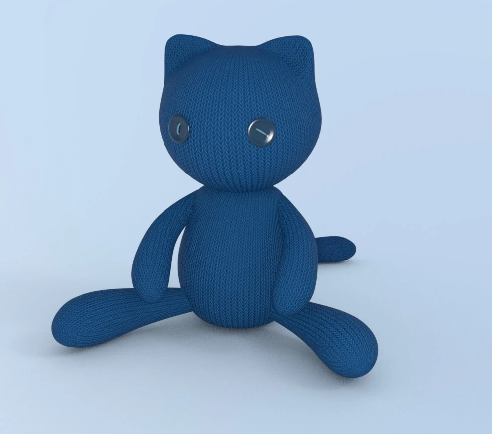 Специальная коллекция кошек 3D Модель .c4d .max .obj .3ds .fbx .stl .blend 