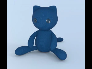 Особлива колекція котів 3D Модель