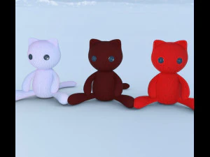 Специальная коллекция кошек 3D Модель