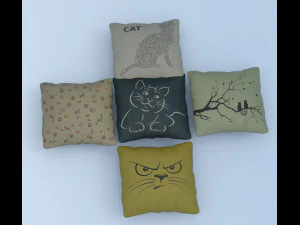 Специальная коллекция кошек 3D Модель