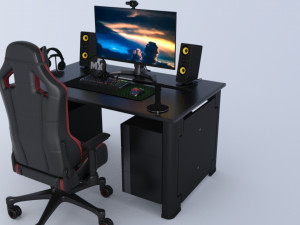 Pc gamer complet 3D 모델