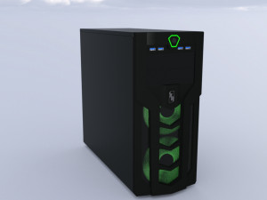 Pc gamer complet 3D 모델