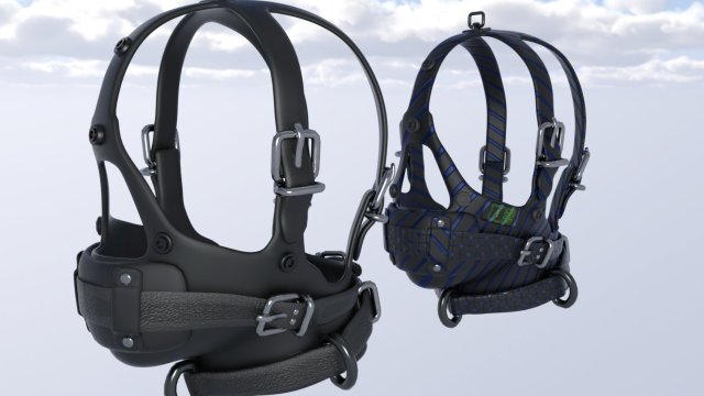 Control mask 3D Model .c4d .max .obj .3ds .fbx .stl .blend 