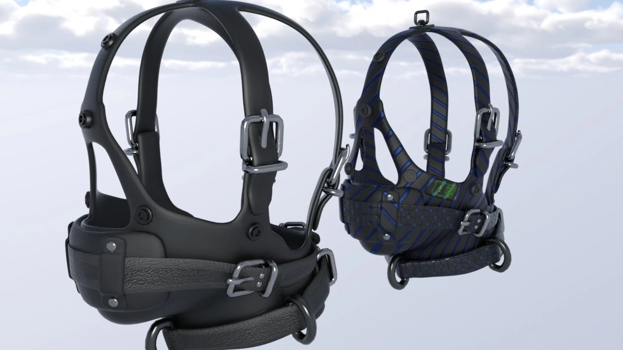 Control mask 3D Model .c4d .max .obj .3ds .fbx .stl .blend 