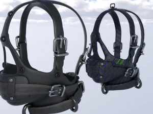 M&aacute;scara de control Modelo 3D