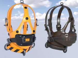 Control mask 3D Model