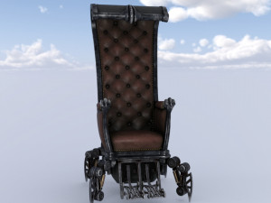 Throne sci fi 3D Модель