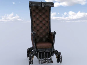 Throne sci fi 3D Model