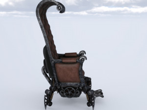 Throne sci fi 3D Модель
