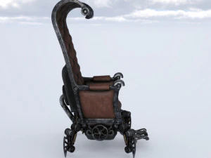 Throne sci fi 3D Model