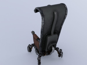 Throne sci fi 3D Модель