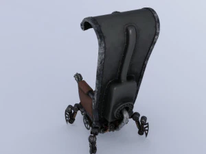 Throne sci fi 3D Model