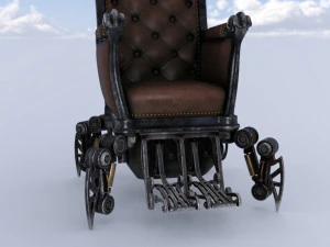 Throne sci fi 3D Model