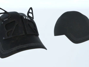 कैप बिल्ली किटी 3D मॉडल