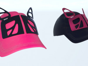 Cap cat kitty Modello 3D