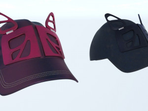 Cap cat kitty Modello 3D