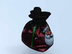 Sack Noel Modèle 3D