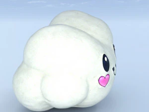 Cloud snow cute 3D Model