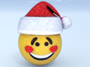 Christmas smile face cute 3D 模型