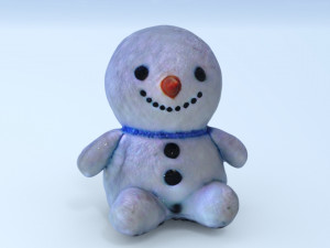 Snowman cute 3Dモデル