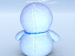 Snowman cute 3D 模型