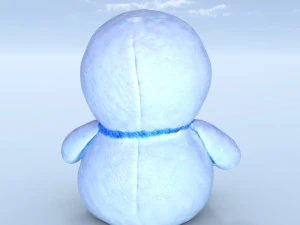Snowman cute 3D Model
