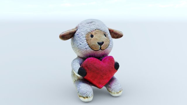 Sheep toy 3D मॉडल .c4d .max .obj .3ds .fbx .stl .blend 