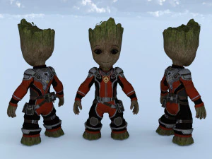 Garoto groot Modelo 3D