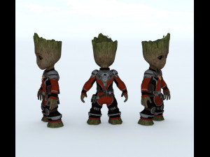 Boy groot 3D मॉडल